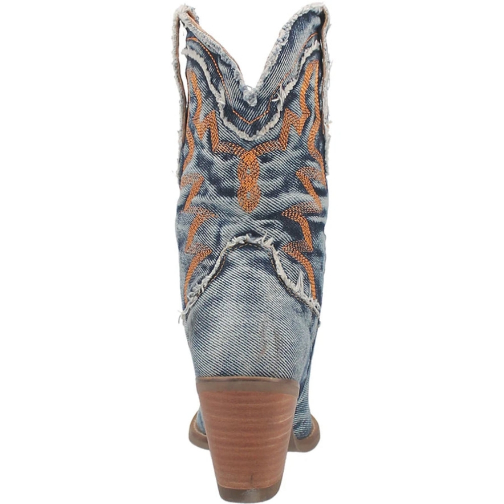DINGO Y'all Need Dolly Denim Boot Sz 9.5 New In Box - Picture 5 of 9
